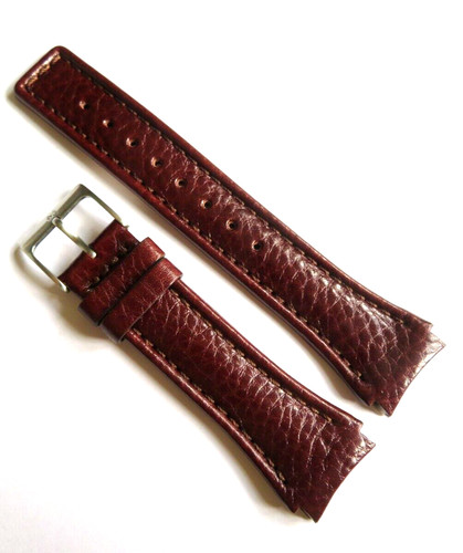 Watch strap leather brown - strap,