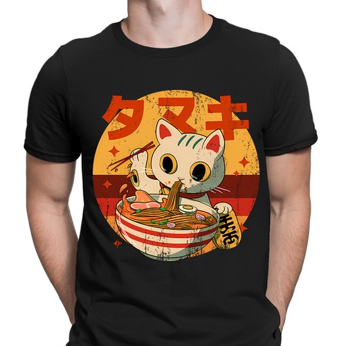Cat ramen cute - cat,