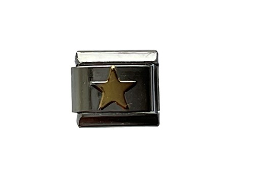 Silver gold star - star, italian