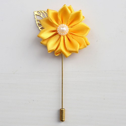 Lapel flower boutonniere stick - boutonniere,