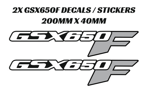 Gsx650f fairing decals - fairing,