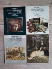 Sotheby's Auction Catalogues. 4 Different Ranging From 1989 To 1990.