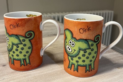 Dunoon funky farm mugs - “funky, farm”