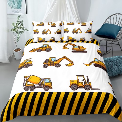Lunoroey boys excavator duvet - excavator,