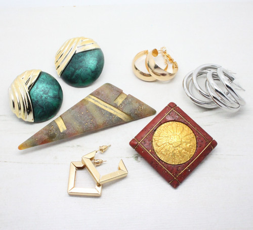 Vintage abstract lucite - abstract,