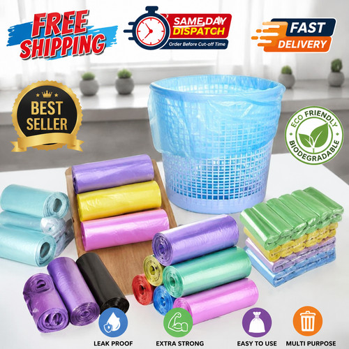 100pcs trash bags - bags, 5l