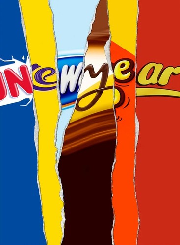 New year chocolate bar - new,