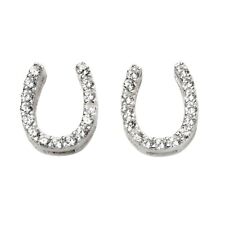 Horse Shoes Stud Earrings