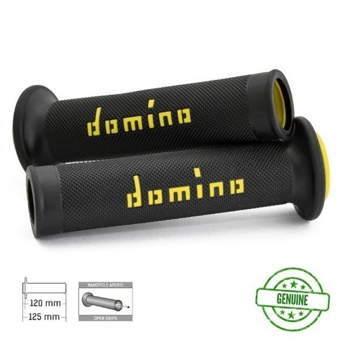 Domino grips black yellow - grips,