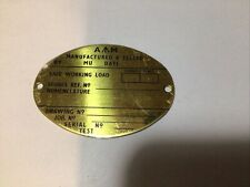 NOS RAF Air Ministry Blank