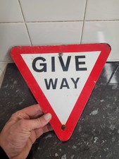 vintage reclaimed  Give Way