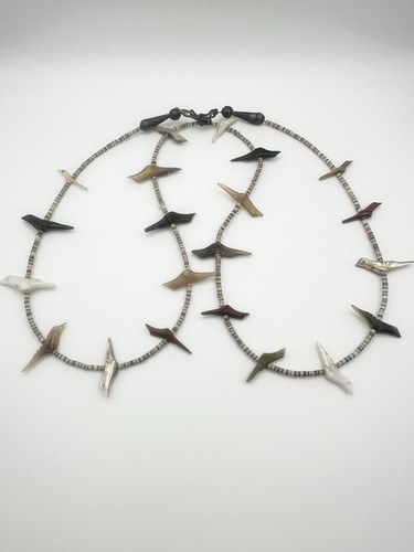 Handmade bird fetish - , beaded