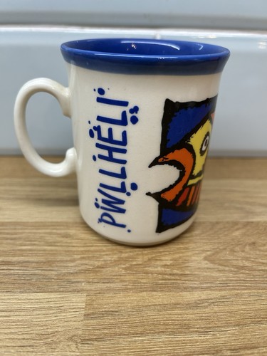 Vintage pwllheli mug - pwllheli,