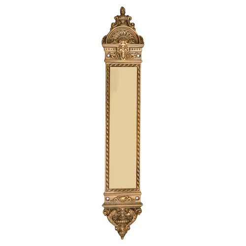 Antique brass door finger - brass,