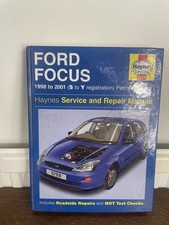 Haynes 3759 Ford Focus 1998 To