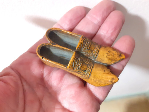 Pair small antique - a, of
