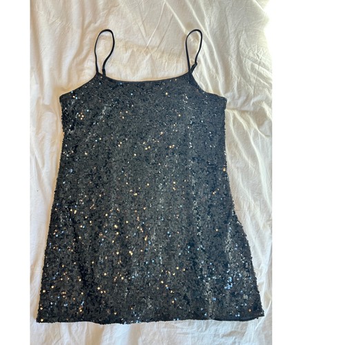 Divided black dress - h&m,