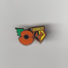 WATFORD F.C. Commemorative Club Crested Enamel Badge FREE POST UK