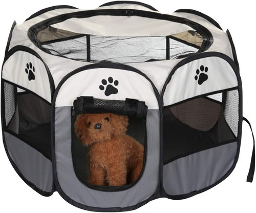 Foldable pet playpen - foldable,