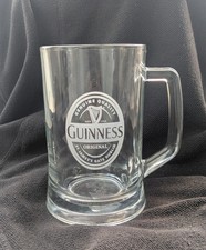 Guinness pint glass tankard