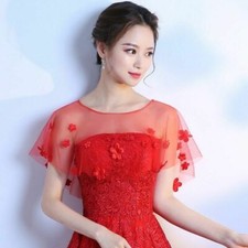 Lady bridal lace shrug - lace,