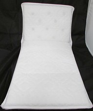 DELUXE PRAM MATTRESS - Silver