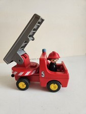 Playmobil Fire Truck Turntable Ladder Red