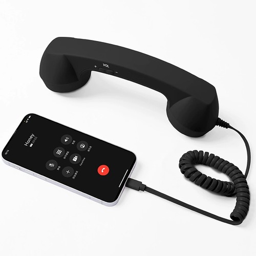 Retro telephone handset - handset, for