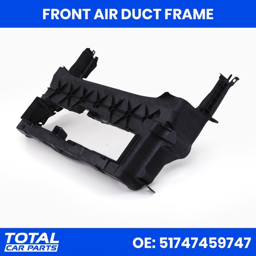 Front lower radiator air - radiator, duct