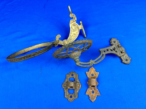 1885 oil lamp - c.1885, hardware