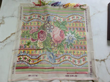 Ehrman ribbon rose kaffe - rose,