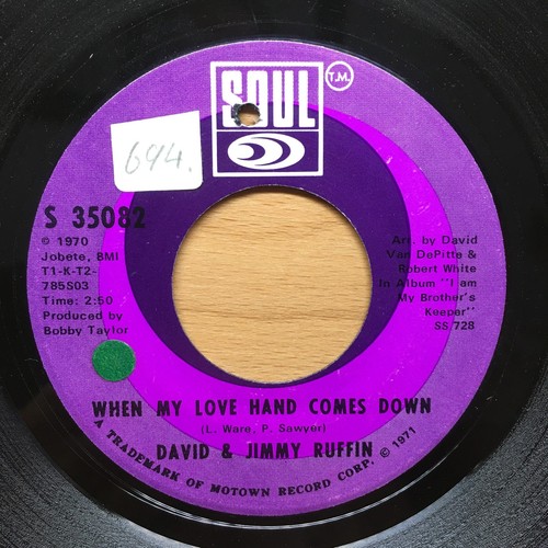 David jimmy ruffin when - jimmy,