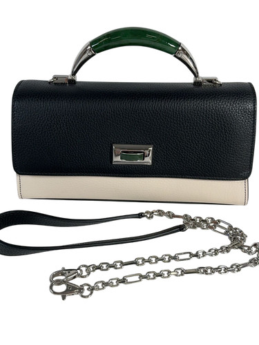 Shiatzy chen black cream - black,