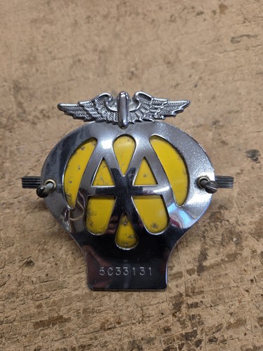 Classic car badge removed - classic, aa