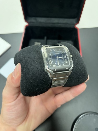 Cartier santos wssa0071 blue - wssa0071,