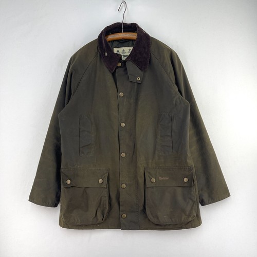 Barbour wax jacket mens large - wax,