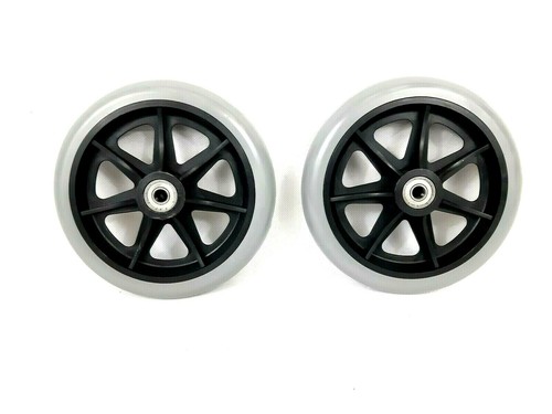 Wheelchair front castor - front,