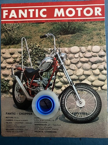 Rare 1972 fantic motor chopper - fantic,