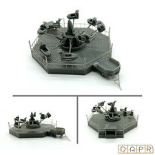 DAPR- N Gauge Model Railway Scenery Kit - Motorised Mobile Fairground Jets Ride