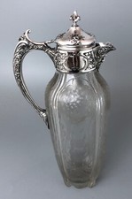 Victorian Solid Silver Etched