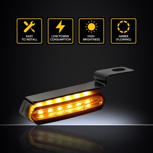 Led motorcycle handlebar - led, turn