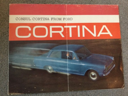 Ford consul cortina - cortina, 1962