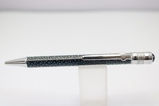 Vintage DUKE 108 Blue Marble Ballpoint Pen, CT (New Refill Fitted)