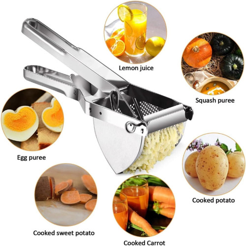 Heavy duty steel potato - steel, ricer