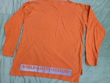 Rare Daniel Poole London Safety Systems Refl Long Sleeve Rave Soft Wear L - XL