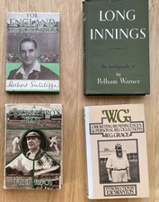 4 Historic Cricket Books
