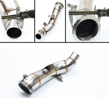STAINLESS EXHAUST RACE DECAT