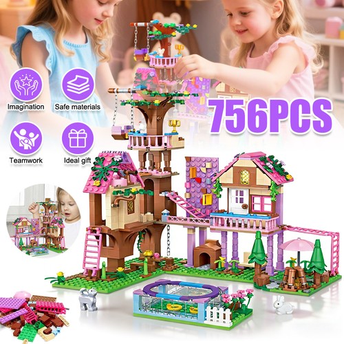756pcs house building block - house,