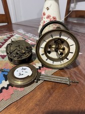Vintage Mantle Clock Movement and Parts for Spares