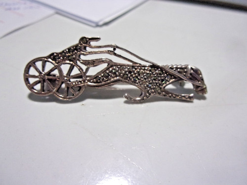 Vintage silver marcasite - vintage,